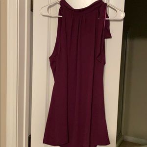 Banana Republic Wine colored sleeveless top